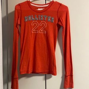 y2k hollister long sleeve top